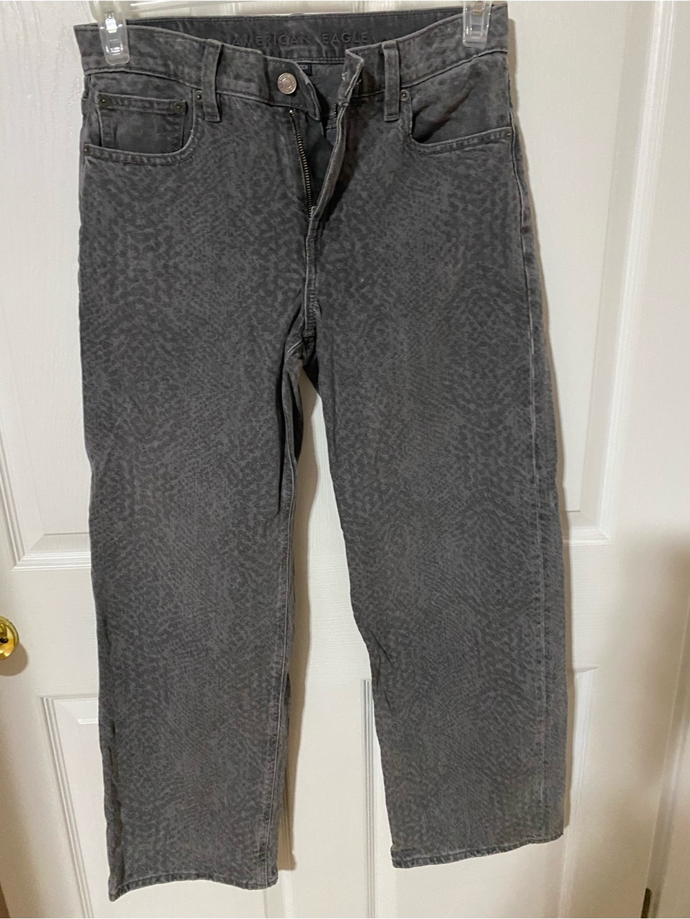 American Eagle Outfitters Gray Jeans - Straight Leg